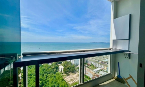 ปล่อยเช่า The Riviera Jomtien 1 ห้องนอน ชั้น 32 วิวทะเล