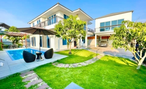 ขาย Pool Villa 2 ชั้น 4 ห้องนอน 5 ห้องน้ำ ขอบอ่างชากนอก (3)