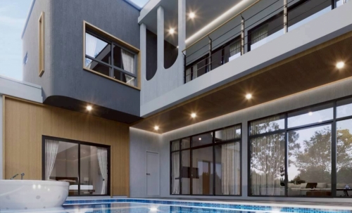 ขาย Pool Villa 2 ชั้น 5 ห้องนอน 5 ห้องน้ำ ห้วยใหญ่ (3)