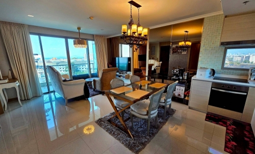 ให้เช่า Riviera Jomtien ริเวียร่า จอมเทียน 2 ห้องนอน วิวเมือง