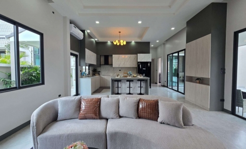 ขายบ้าน Pool Villa ชั้นเดียว 3 ห้องนอน 4 ห้องน้ำ มาบประชัน (3)