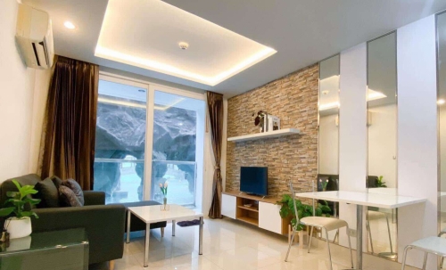 ขายพร้อมผู้เช่า Amazon Residence จองเทียน 1 ห้องนอน ชั้น 1 Pool access (2)