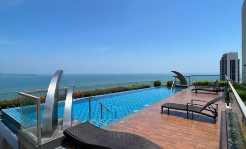 ขาย The Peak Tower Pratamnak เดอะ พีค ทาวน์เวอร์ พระตำหนัก 1 ห้องนอน วิวทะเล (2)