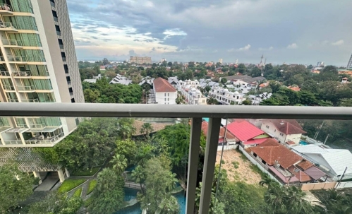 ให้เช่า ริเวียร่า วงศ์อมาตย์ 1 ห้องนอน วิวเมือง