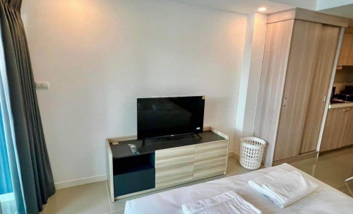 ปล่อยเช่า Sea Saran Condo Bangsaray ซี สราน บางเสร่ Studio ชั้น 2 วิวสวน