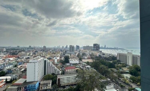ขายพร้อมผู้เช่า Centric Sea Central Pattaya เซ็นทริกซี พัทยากลาง 1 ห้องนอน วิวทะเล(2)