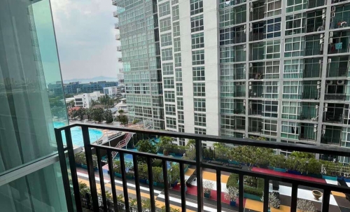 ปล่อยเช่ารายปี The Grand Jomtien เดอะแกรนด์ จอมเทียน 1 ห้องนอน ชั้น 8 วิวทะเล