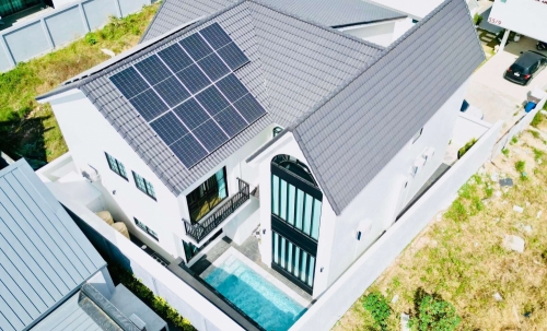 ขายบ้าน Pool Villa 2 ชั้น 3 ห้องนอน 6 ห้องน้ำ ทุ่งกลมตาลหมัน