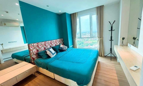 ปล่อยเช่า Grand Ciribbean Jomtien แกรนด์ คาริบเบียน จอมเทียน 1 ห้องนอน ชั้น 26 วิวสระ และวิวทะเล