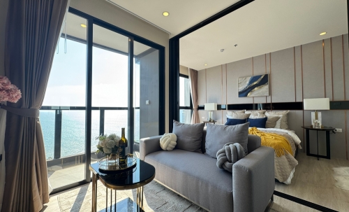 ให้เช่า The Panora Pattaya เดอะ พาโนรา พัทยา 2 ห้องนอน วิวทะเล