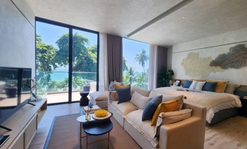 ขาย Arom ติดหาดวงศ์อมาตย์ 1 ห้องนอน ชั้น 10 วิวทะเล