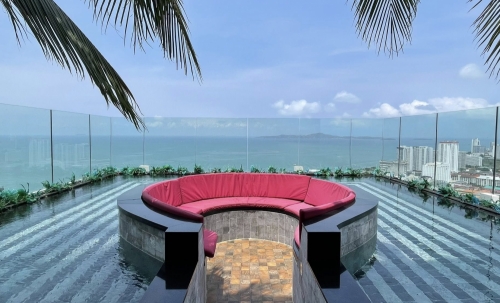 ให้เช่า Riviera Ocean Drive Jomtien ริเวียร่า โอเชี่ยน ไดร์ฟ จอมเทียน 1 ห้องนอน วิวทะเล