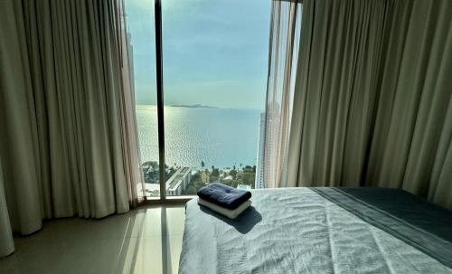 ให้เช่า Rivera Wongamat ริเวียร่า วงศ์อมาตย์ 2 ห้องนอน วิวทะเล