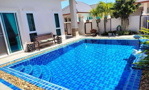 ขายบ้าน Pool Villa  3 ห้องนอน 2 ห้องน้ำ นาจอมเทียน