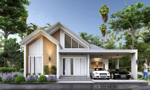 ขายบ้านเดี่ยวชั้นเดียว 3 ห้องนอน 3 ห้องน้ำ โรงโป๊ะ (3)