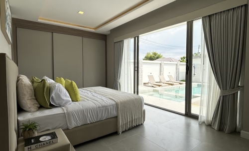 ขาย Pool Villa 2 ชั้น 7 ห้องนอน 8 ห้องน้ำ ห้วยใหญ่ (2)