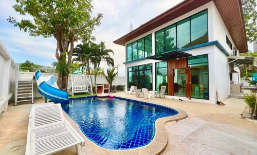 ให้เช่า พูลวิลล่า 5 ห้องนอน ชัยพฤกษ์ จอมเทียน