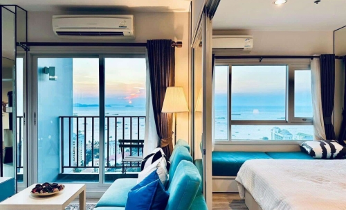 ขาย Centric Sea พัทยากลาง 1 ห้องนอน ชั้น 27 วิวทะเล (2)