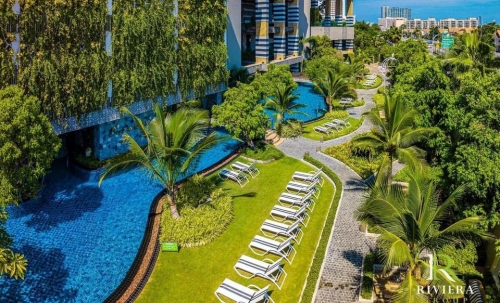 ให้เช่า Riviera Jomtien ริเวียร่า จอมเทียน Studio วิวทะเล