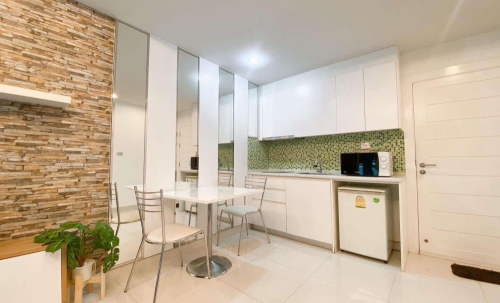 ขายพร้อมผู้เช่า Amazon Residence จองเทียน 1 ห้องนอน ชั้น 1 Pool access (2)