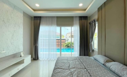 ขายพร้อมผู้เช่า Pool Villa 3 ห้องนอน 3 ห้องน้ำ นาจอมเทียน (2)