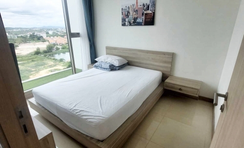 ปล่อยเช่ารายปี Riviera Jomtien ริเวียร่า 1 ห้องนอน ชั้น 23 วิวเมือง (ทำ Airbnb ได้)