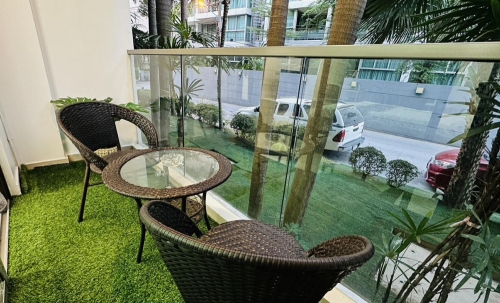 ปล่อยเช่า Club Royal นาเกลือ-วงศ์อมาตย์ สตูดิโอ 25 ตร.ม. ชั้น 1 วิวสวน ติดเจ้าของ