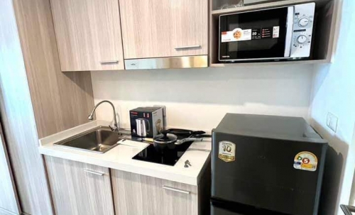 ปล่อยเช่า Sea Saran Condo Bangsaray ซี สราน บางเสร่ Studio ชั้น 2 วิวสวน