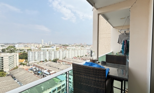 ขาย City Garden Tower Pattaya ซิตี้ การ์เด้น ทาวเวอร์ พัทยา 1 ห้องนอน วิวเมือง (2)