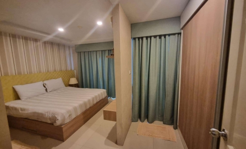 ปล่อยเช่ารายปี De blue sky เดอ บลู สกาย พัทยาใต้ 2 ห้องนอน 1 ห้องน้ำ