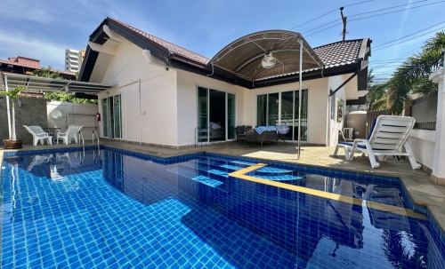 ขาย Pool Villa ชั้นเดียว 3 ห้องนอน 3 ห้องน้ำ จอมเทียน (2)