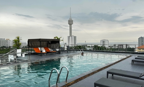 ปล่อยเช่า South Beach เซาท์บีช พระตำหนัก ซ.6 2 ห้องนอน 2 ห้องน้ำ ชั้น 2 วิวสวน ติดเจ้าของ