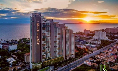 ให้เช่า Riviera Jomtien ริเวียร่า จอมเทียน Studio วิวทะเล