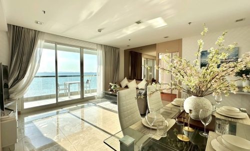 ขาย เดอะ ปาล์ม The Palm วงศ์อมาตย์ 2 ห้องนอน วิวทะเล