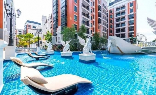 ปล่อยเช่า Espana Jomtien เอสปานา จอมเทียน สตูดิโอ วิวเมือง