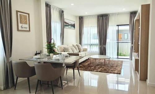 ให้เช่า บ้านเดี่ยว 2 ชั้น 3 ห้องนอน 1 ห้องน้ำ ห้วยใหญ่