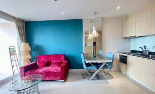 ปล่อยเช่า Grand Caribbean Jomtien แกรนด์ คาริบเบียน จอมเทียน 1 ห้องนอน ชั้น 7 วิวสระ