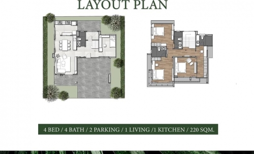 ขายบ้านเดี่ยว 2 ชั้น สร้างใหม่ ในโครงการหมู่บ้าน 4 ห้องนอน 4 ห้องน้ำ ห้วยใหญ่ ติดเจ้าของ (3)