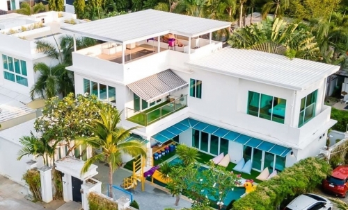 ให้เช่า Pool Villa 2 ชั้น 5 ห้องนอน 5 ห้องน้ำ จอมเทียน