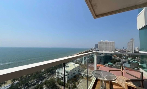 ขายพร้อมผู้เช่า Cetus Beachfront Jomtien 3 ห้องนอน วิวทะเล (2)