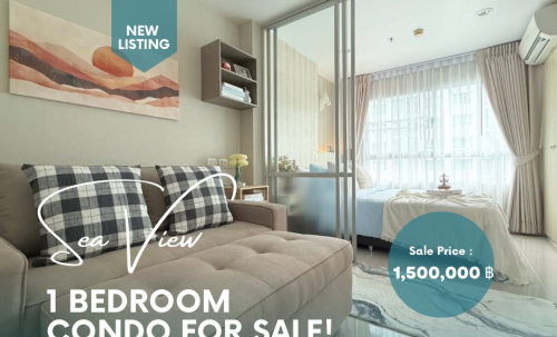 ขายลุมพินี ซีวิว จอมเทียน 1 ห้องนอน วิวทะเล (2)