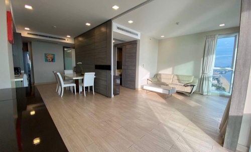 ปล่อยเช่ารายปี Cetus จอมเทียน 2 ห้องนอน ชั้น 40+ วิวทะเล