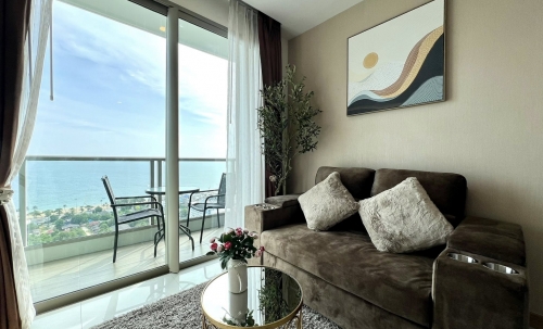 ขาย Riviera Jomtien ริเวียร่า จอมเทียน 1 ห้องนอน วิวทะเล