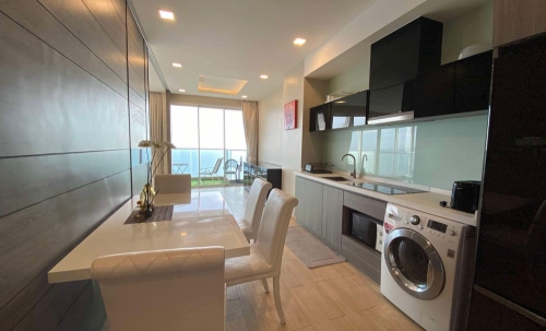 ปล่อยเช่ารายปี Cetus จอมเทียน 2 ห้องนอน ชั้น 40+ วิวทะเล