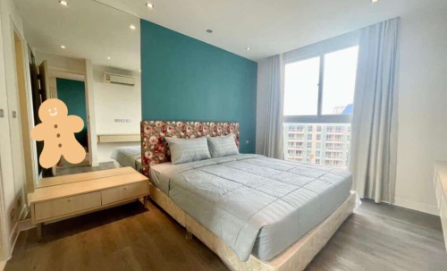 ปล่อยเช่า Grand Caribbean Jomtien แกรนด์ คาริบเบียน จอมเทียน 1 ห้องนอน ชั้น 7 วิวสระ