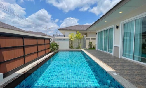 ขายพร้อมผู้เช่า Pool Villa 3 ห้องนอน 3 ห้องน้ำ นาจอมเทียน (2)