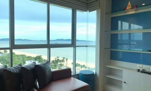 ขายพร้อมผู้เช่า Lumpini Park Beach Jomtien ลุมพินี พาร์คบีช จอมเทียน 2 ห้องนอน วิวทะเล (2)