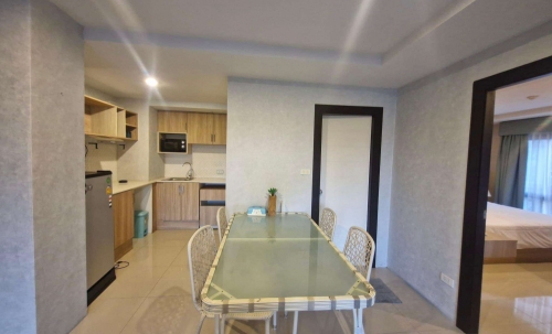 ปล่อยเช่ารายปี De blue sky เดอ บลู สกาย พัทยาใต้ 2 ห้องนอน 1 ห้องน้ำ