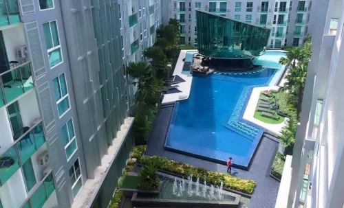ขาย City Center Residence Central Pattaya ซิตี้ เซ็นเตอร์ เรสซิเด้น พัทยากลาง 1 ห้องนอน วิวสระ (2)