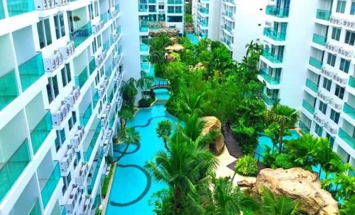 ขายพร้อมผู้เช่า Amazon Residence Jomtien อเมซอน เรสซิเดนซ์ จอมเทียน 1 ห้องนอน (2)